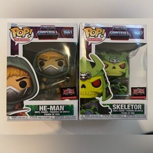 Funko Pop Turtles Of Grayskull Skeletor & He-Man Target Con 2025 MOTU x TMNT